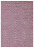 Habitat Diamond Pattern Rug - Pink - FLATWEAVE