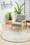 Avenue 704 Silver Round Rug