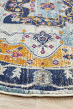 Babylon 201 Rust Round Rug - MODERN