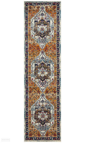 Babylon 201 Rust Runner Rug - MODERN