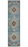 Babylon 202 Blue Runner Rug - MODERN