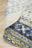 Babylon 203 Navy Round Rug - MODERN