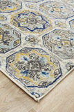Babylon 204 Blue Runner Rug - MODERN