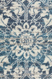 Babylon 207 Blue Round Rug - MODERN