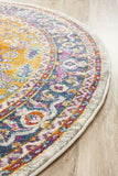 Babylon 207 Multi Round Rug - MODERN