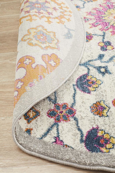 Babylon 208 Multi Round Rug - MODERN