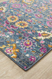 Babylon 210 Blue Runner Rug - MODERN