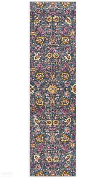 Babylon 210 Blue Runner Rug - MODERN
