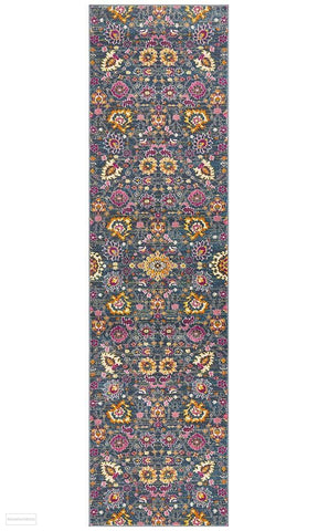 Babylon 210 Blue Runner Rug - MODERN