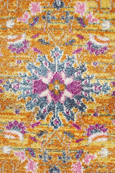 Babylon 210 Rust Runner Rug - MODERN