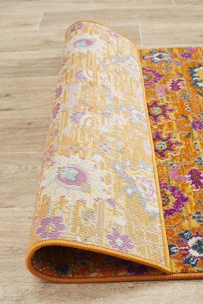 Babylon 210 Rust Runner Rug - MODERN