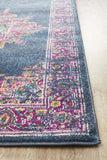 Babylon 211 Navy Runner Rug - MODERN