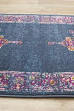 Babylon 211 Navy Runner Rug - MODERN