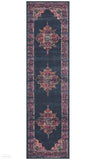 Babylon 211 Navy Runner Rug - MODERN