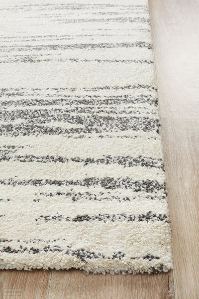 Broadway Evelyn Contemporary Charcoal Rug - MODERN