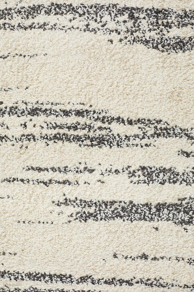 Broadway Evelyn Contemporary Charcoal Rug - MODERN