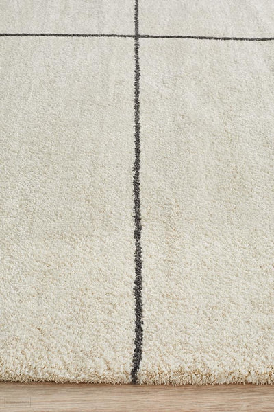 Broadway Florence Modern Ivory Rug - MODERN