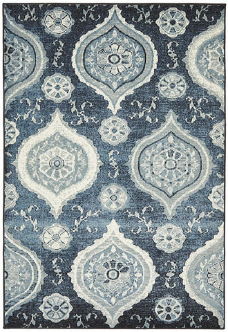 Calypso Collection 6103 navy Rug - 230x160cm