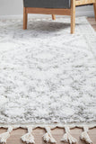 Casablanca Fez White Rug