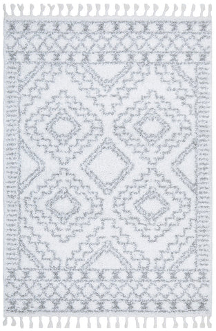 Casablanca Fez White Rug