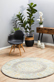 Century 944 Grey Round Rug