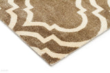 City Modern Trelliss design Rug Ash