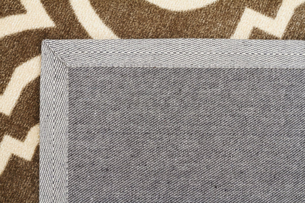 City Modern Trelliss design Rug Ash