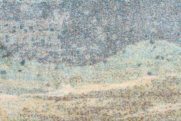 City Monet Stunning Blue Runner Rug