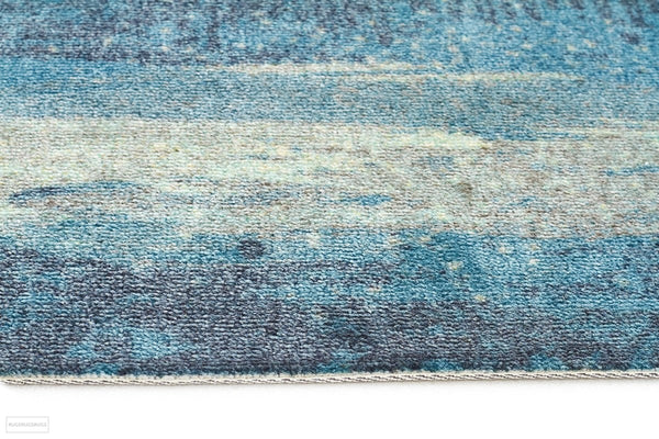 City Monet Stunning Blue Rug