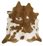 Exquisite Natural Cow Hide Brown White - Cowhide