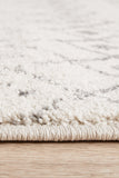 Chrome Elsa Silver Runner Rug