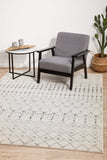 Chrome Elsa Silver Rug