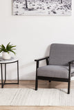 Chrome Harper Silver Runner Rug