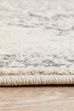 Chrome Rita Silver Round Rug