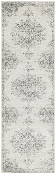 Chrome Rita Silver Rug
