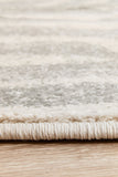 Chrome Savannah Silver Round Rug