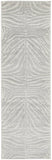 Chrome Savannah Silver Runner Rug