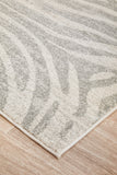 Chrome Savannah Silver Rug