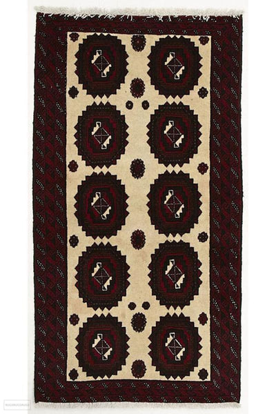 Oriental Hand Knotted Balouch Rug - Cheapest Rugs Online - 1