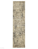 Dreamscape Artistic Nature Modern Charcoal Runner Rug - 300x80cm