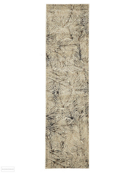Dreamscape Artistic Nature Modern Charcoal Runner Rug - 300x80cm