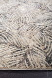 Dreamscape Artistic Nature Modern Charcoal Runner Rug