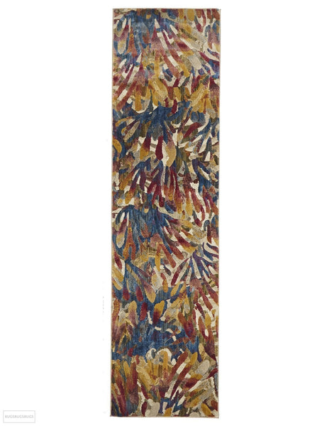 Dreamscape Memories Modern Tropical Rug - 300x80cm