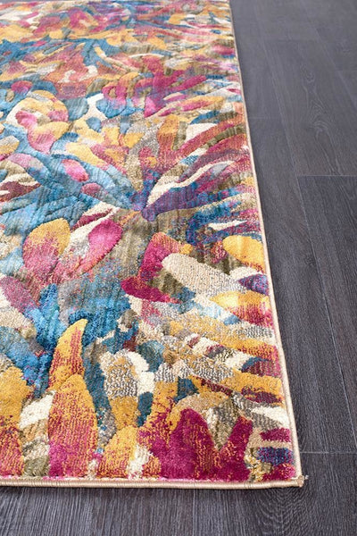 Dreamscape Memories Modern Tropical Runner Rug
