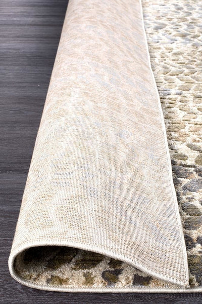 Dreamscape Progress Modern Sage Runner Rug