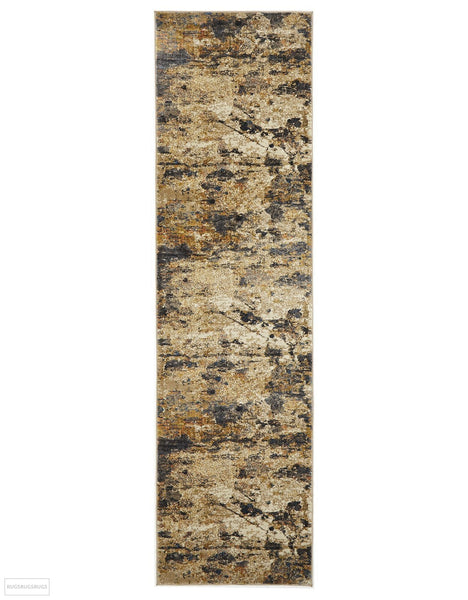 Dreamscape Tribute Modern Rust Rug - 300x80cm