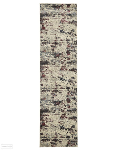 Dreamscape Destiny Modern Stone Runner Rug - 300x80cm