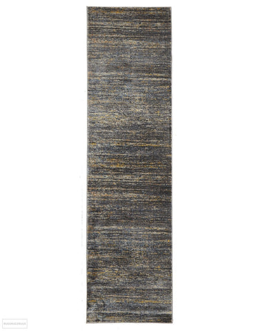 Dreamscape Distinguish Modern Slate Runner Rug - 300x80cm