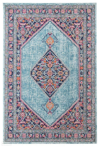 Eternal Whisper Diamond Blue Rug - 230X160cm