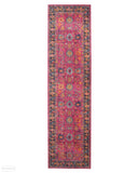 Eternal Whisper Corners Pink Rug - 300X80cm
